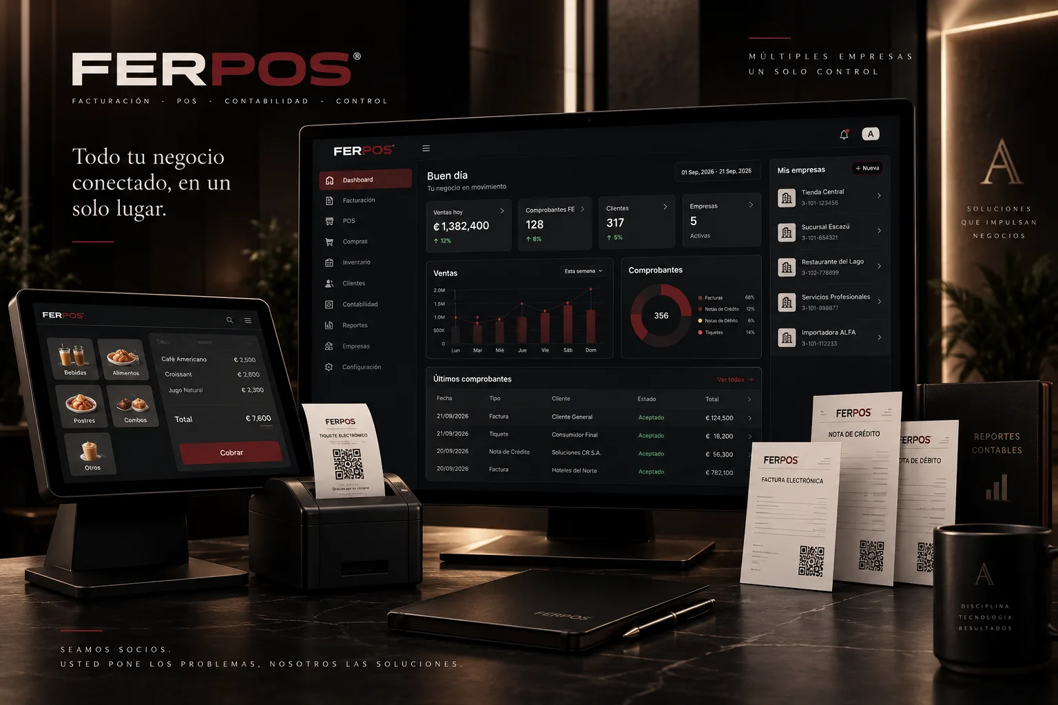Operación contable y comercial FERPOS