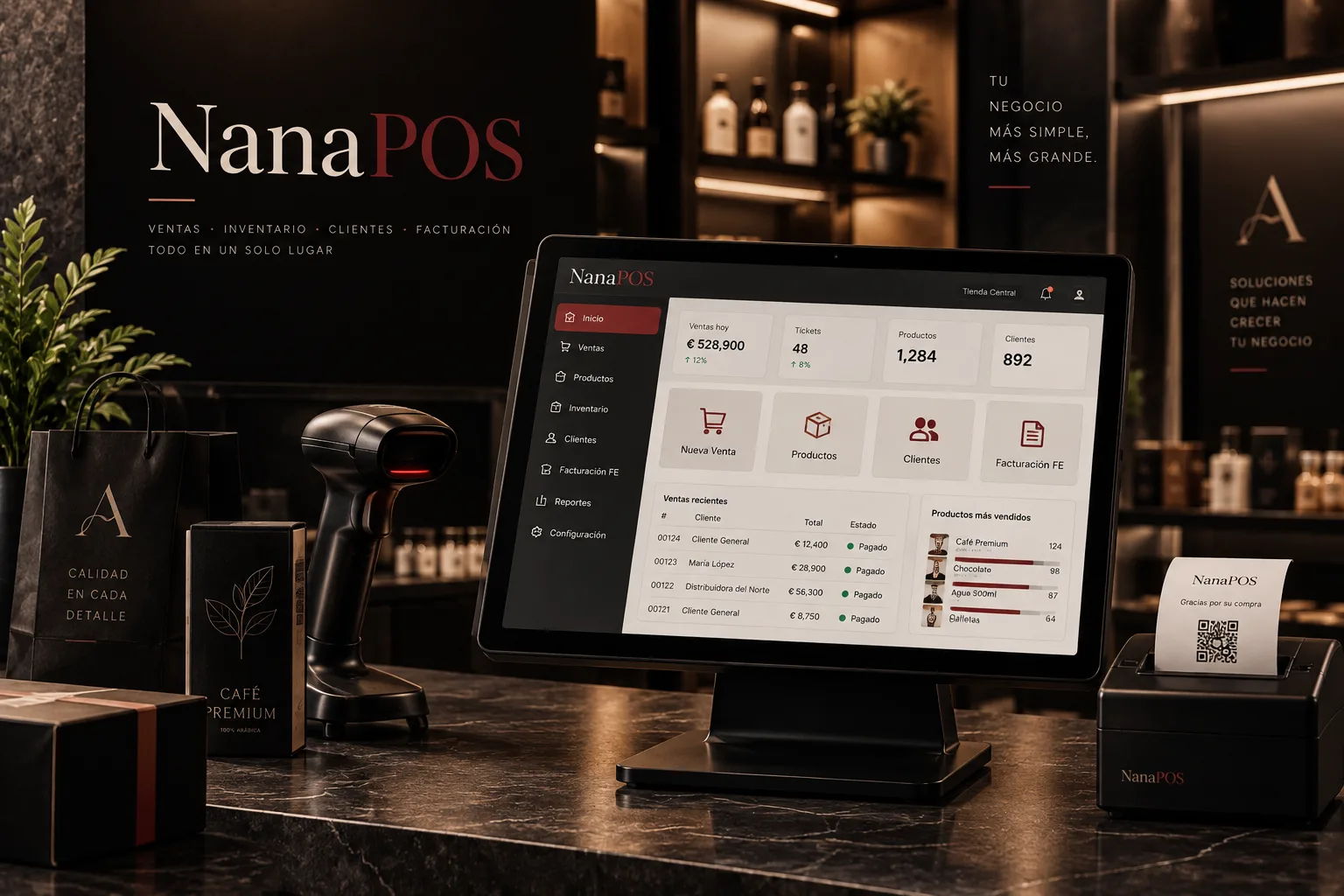 Punto de venta NanaPOS